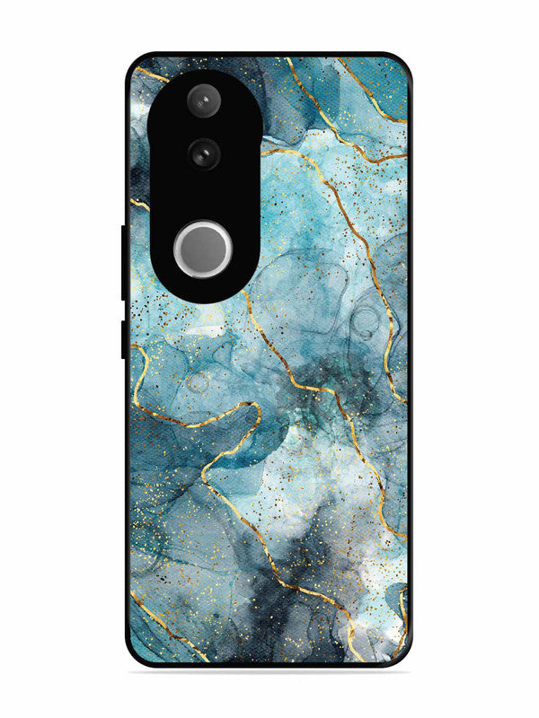 Vivo T4R Oceanic Golden Strip Marble