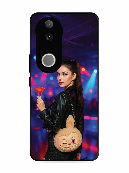Vivo T4R Girl with Labubu Purs