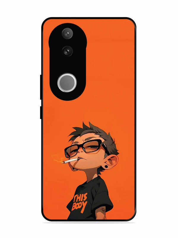 Vivo T4R Vibrant Orange Attitude Cartoon