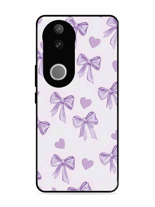 Vivo T4R Bow Tie, Purple Hair Band
