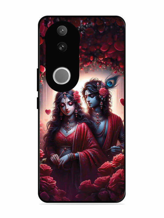 Vivo T4R Couples in Red theme like Radha Krishna