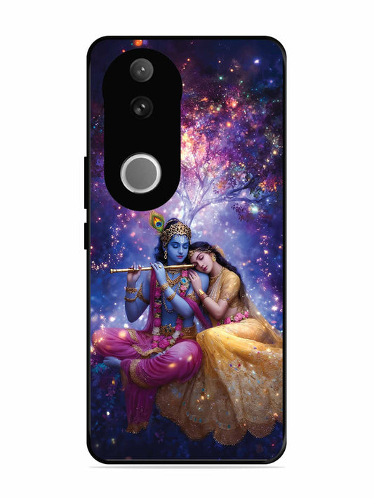 Vivo T4R Radha Krishna Enjoying Flute