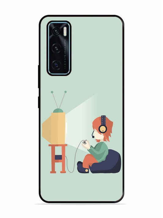 Vivo V20 SE Kid Playing Game