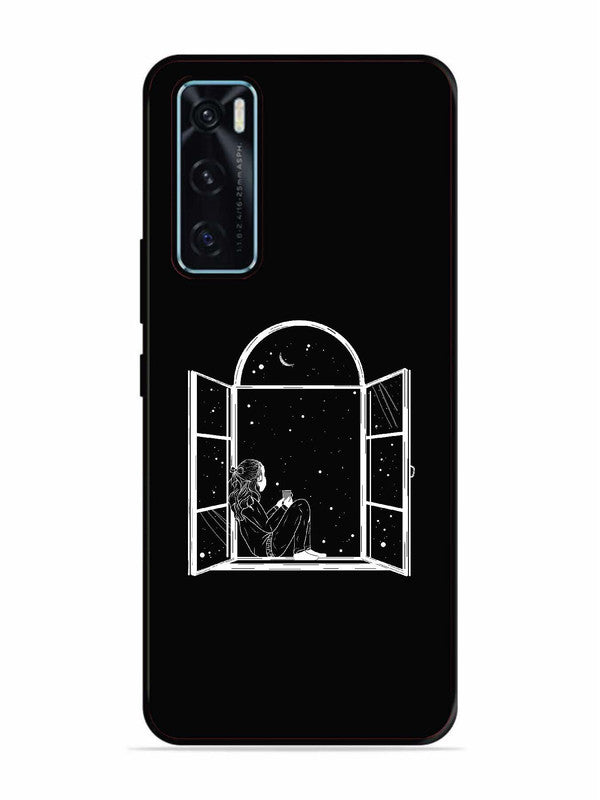 Vivo V20 SE Little Girl on Window