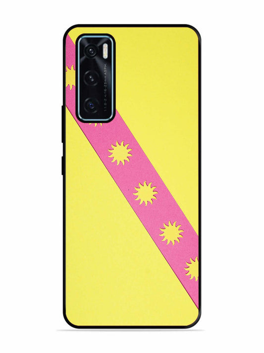Vivo V20 SE Pick Strip on Yellow Colour