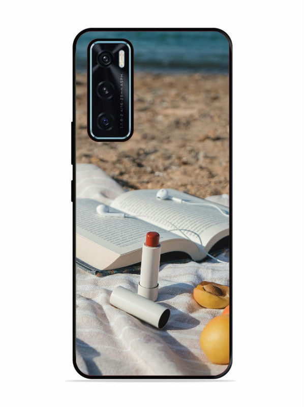 Vivo V20 SE Lipstick & Book