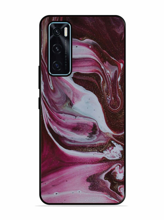 Vivo V20 SE Pink And Golden Marble