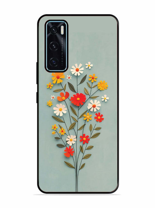 Vivo V20 SE Paper Flowers