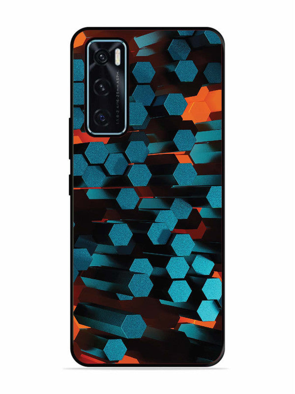 Vivo V20 SE Hexagon 3D Abstract