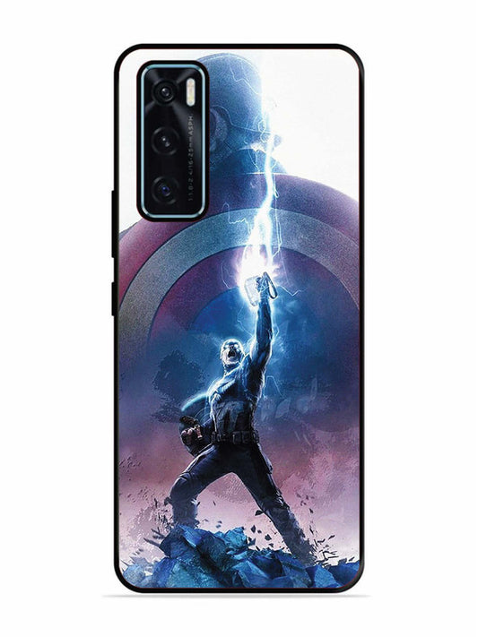 Vivo V20 SE captain-america-thor-hammer-lightning
