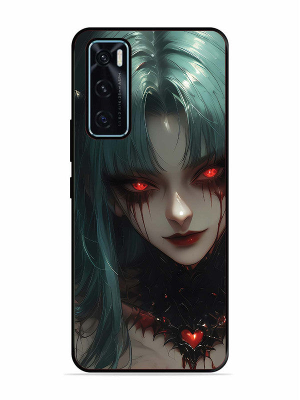 Vivo V20 SE succubus-demon-anime-girl-red-eyes