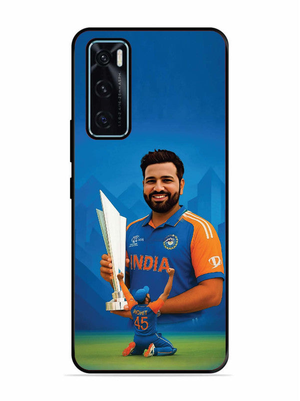 Vivo V20 SE Rohit Sharma Cricketer