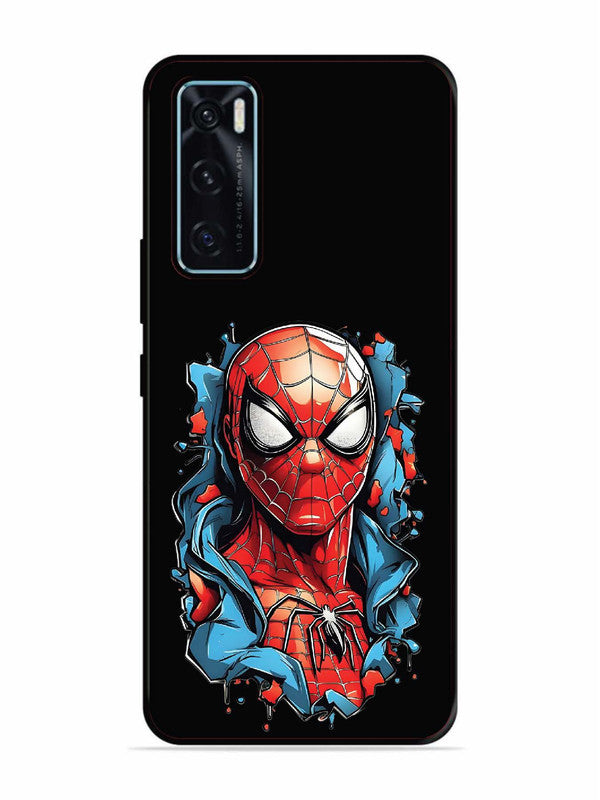 Vivo V20 SE Spider man street art style