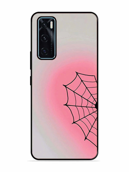 Vivo V20 SE Spider Web Heart for Girl