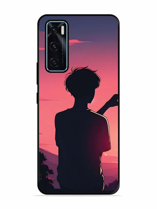 Vivo V20 SE Love Heart with Hand Boy