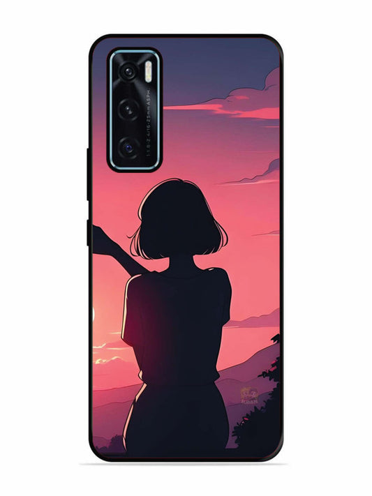 Vivo V20 SE Love Heart with Hand Girl