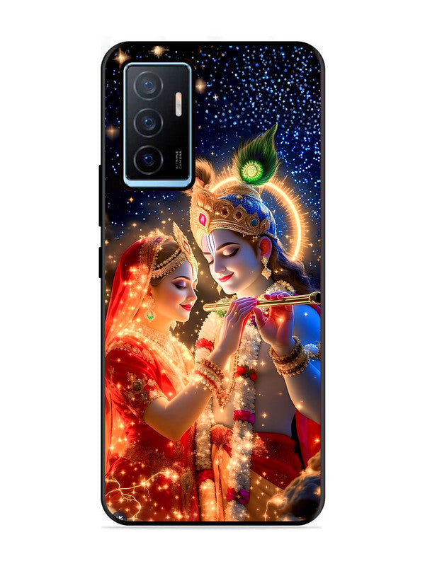 Vivo V23 5G Radha Krishna posing with flute