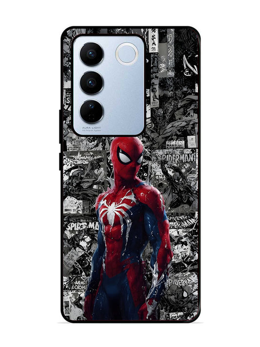 Vivo V27 5G Spiderman Highlighted on News Paper