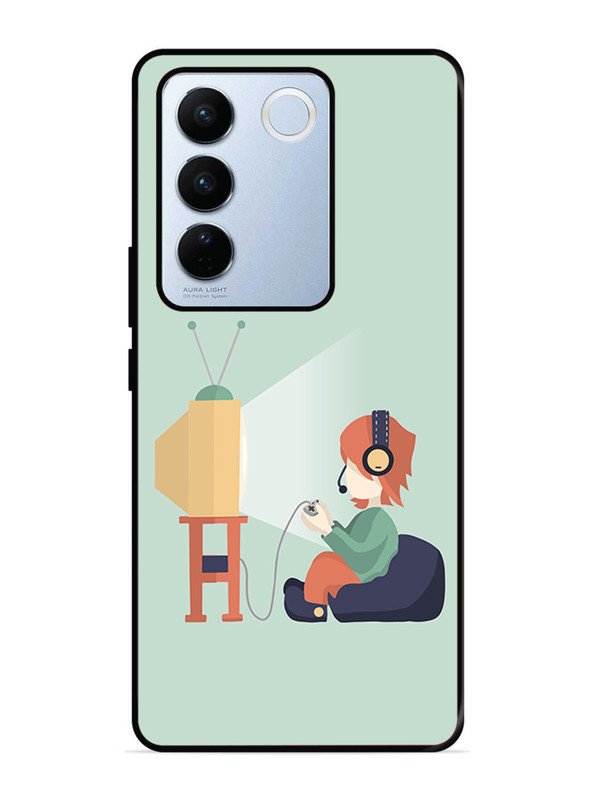 vivo v27 pro 5g Kid Playing Game