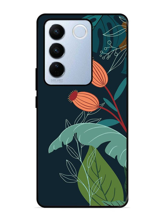 vivo v27 pro 5g Plant Illustration