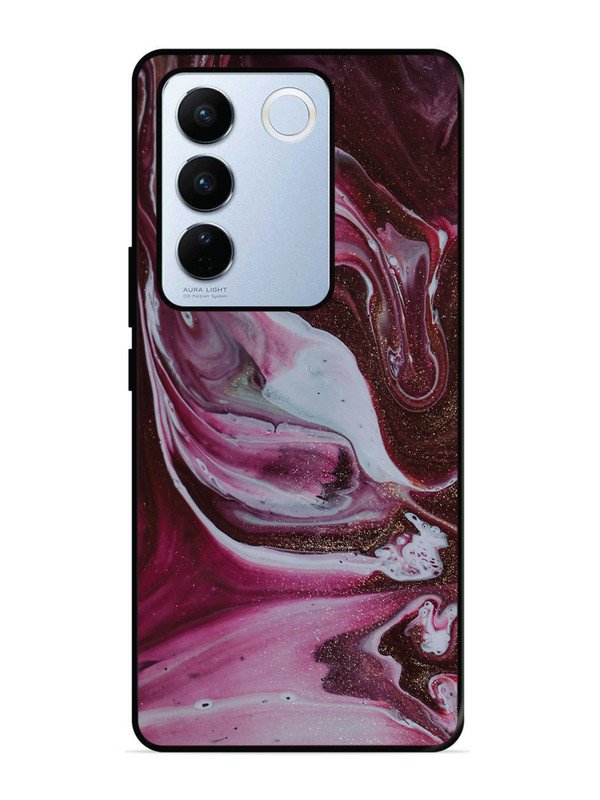 vivo v27 pro 5g Pink And Golden Marble