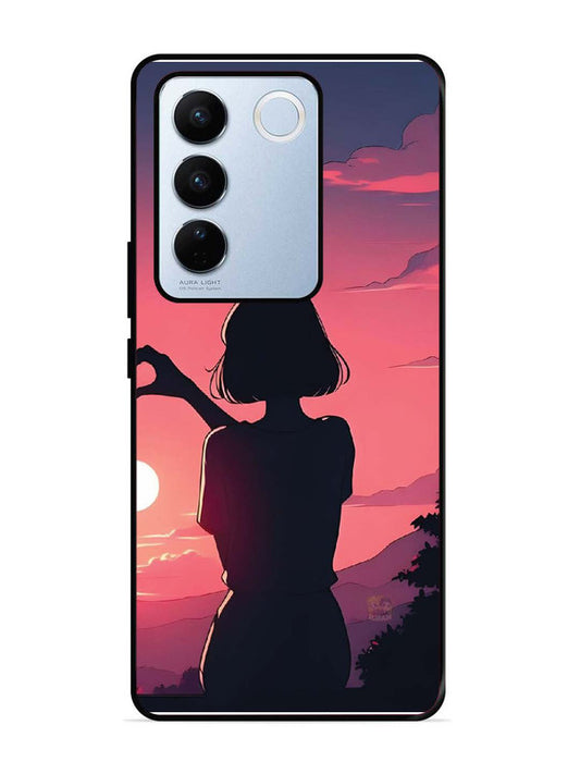 Vivo V27 Pro 5G Love Heart with Hand Girl