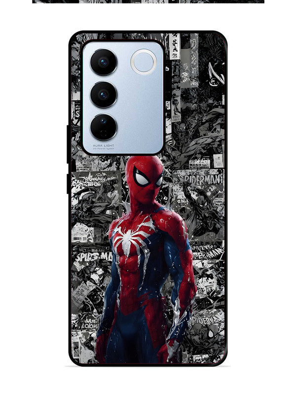 Vivo V27 Pro 5G Spiderman Highlighted on News Paper