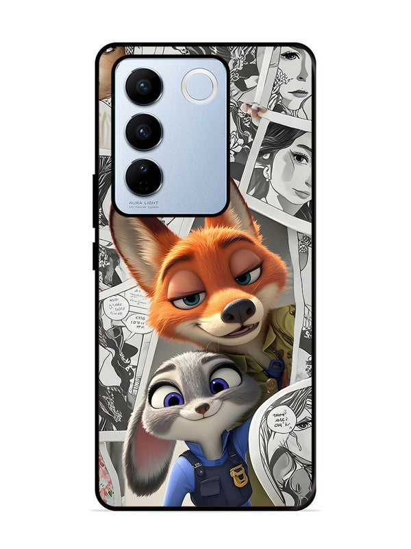 Vivo V27 Pro 5G Cute Nick wilde and judy hopps