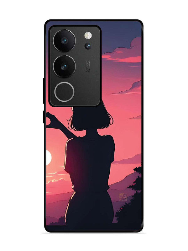 Vivo V29 5G Love Heart with Hand Girl