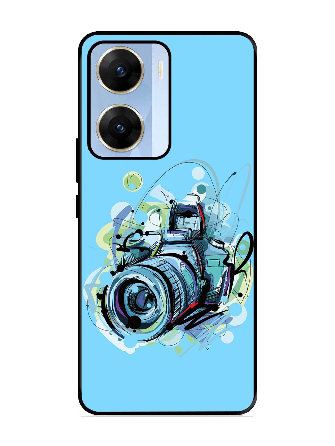 vivo v29e 5g Camera Blue Background