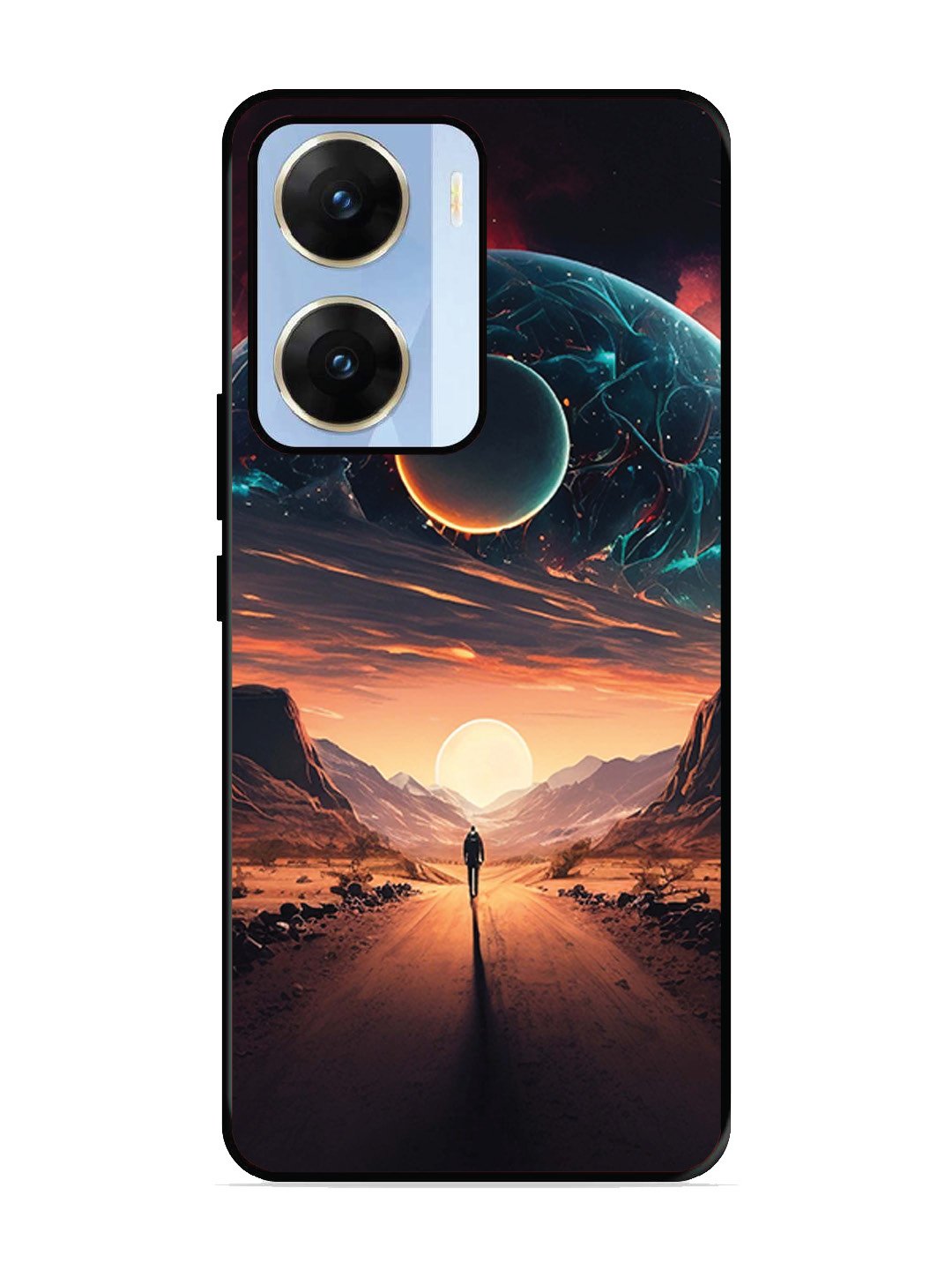 vivo v29e 5g Sunset with space scene