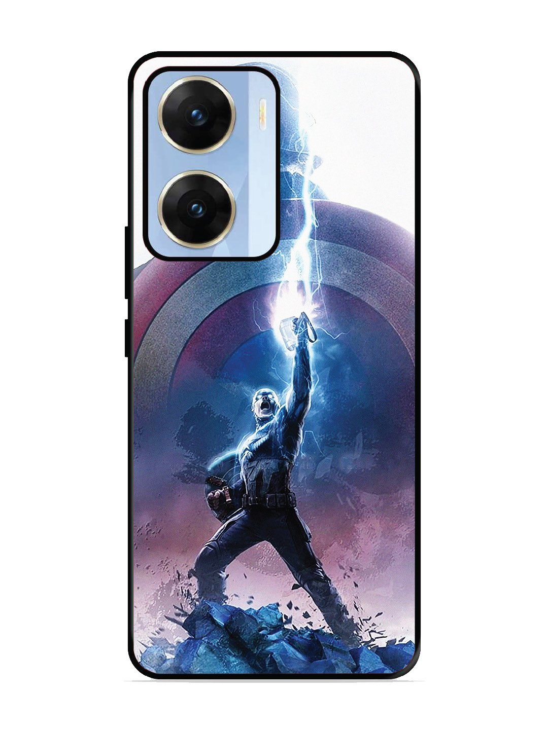 vivo v29e 5g captain-america-thor-hammer-lightning