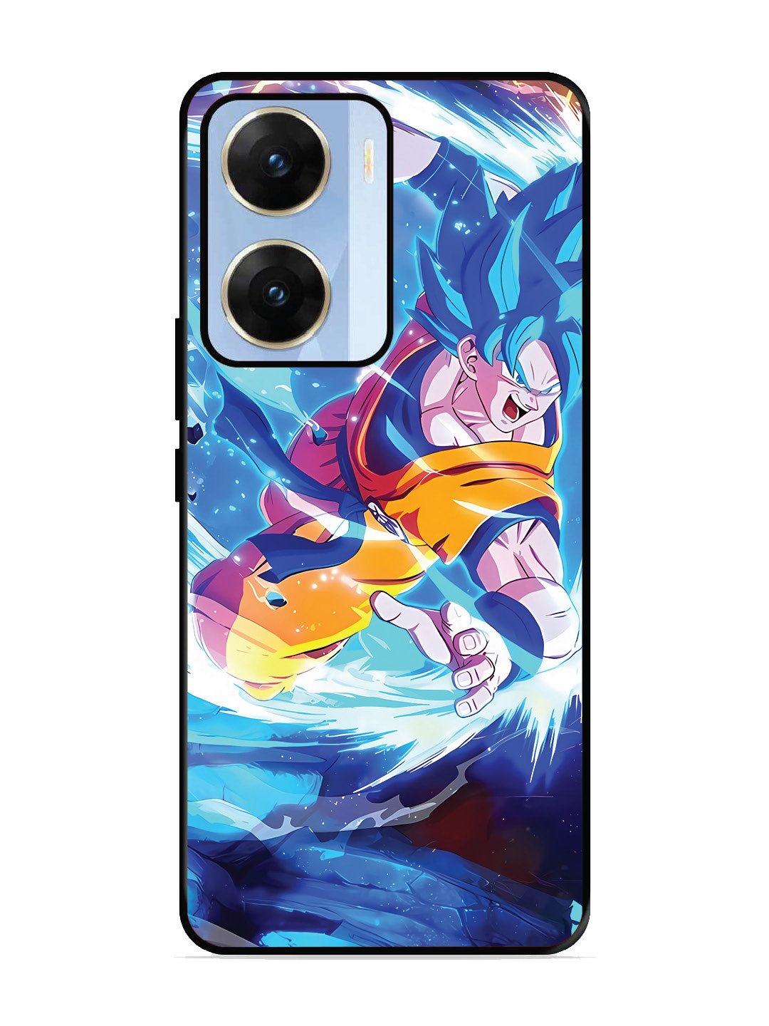 vivo v29e 5g goku-blue-dragon-ball