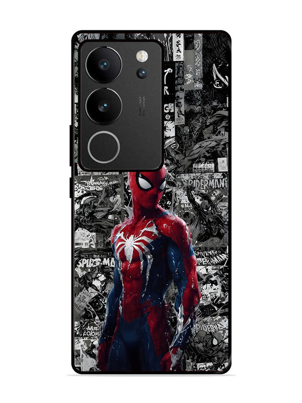 Vivo V29 Pro 5G Spiderman Highlighted on News Paper