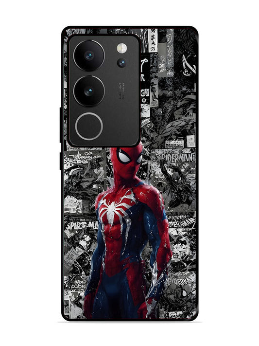 Vivo V29 Pro 5G Spiderman Highlighted on News Paper