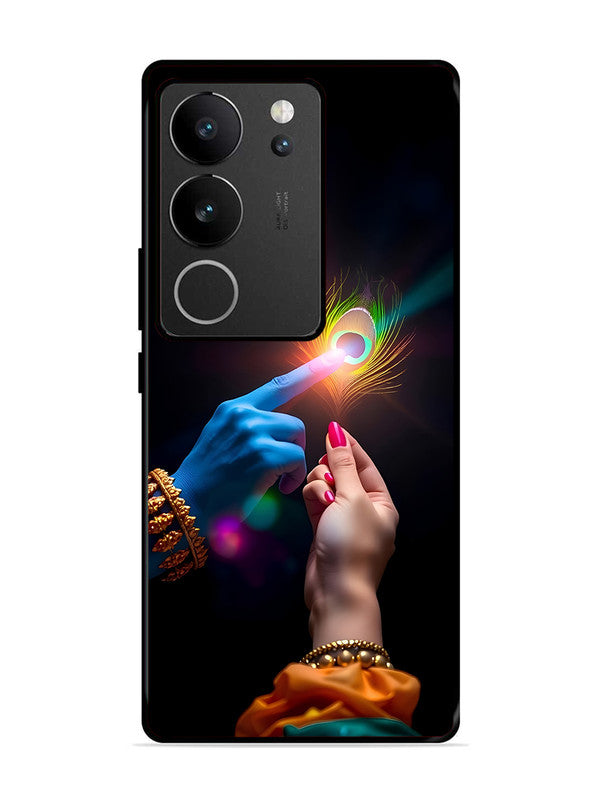 Vivo V29 Pro 5G Radha Krishna touching feather