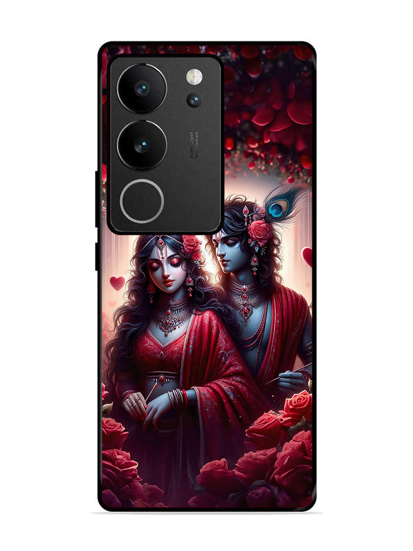 Vivo V29 Pro 5G Couples in Red theme like Radha Krishna