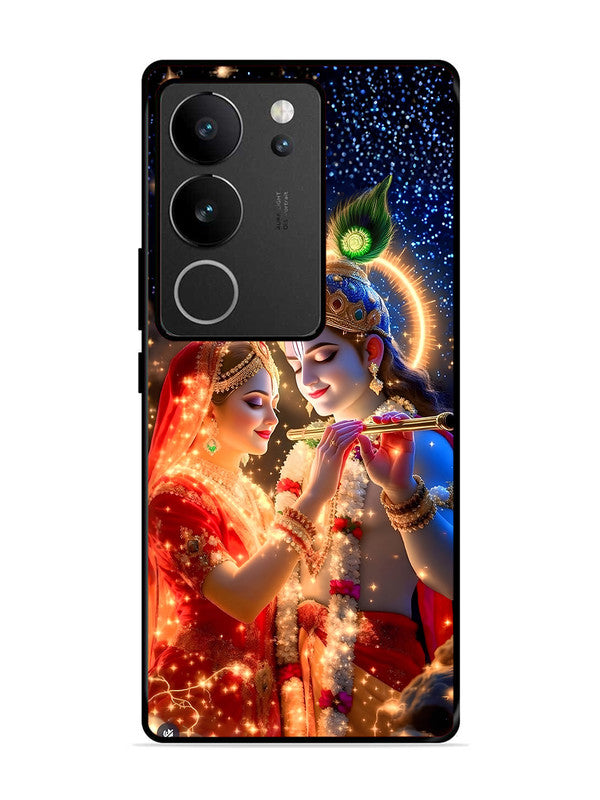 Vivo V29 Pro 5G Radha Krishna posing with flute