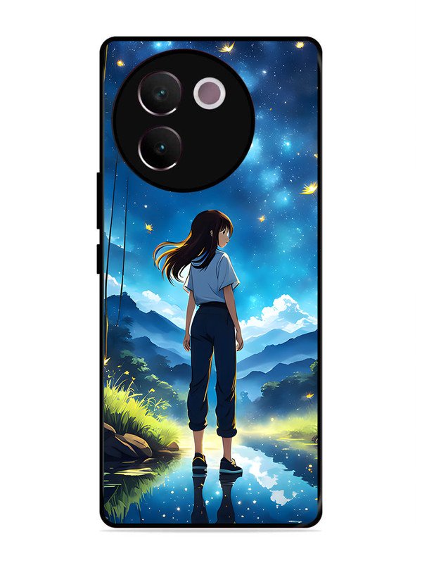 vivo v30e 5g Girl In Beautiful Forest