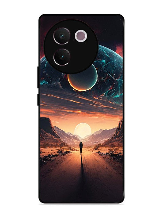 vivo v30e 5g Sunset with space scene