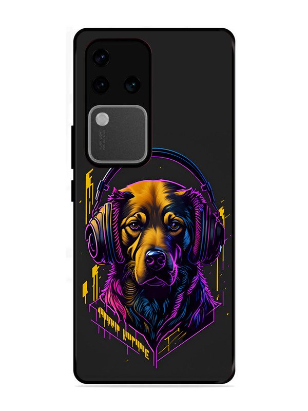vivo v30 pro 5g Music Lover Dog