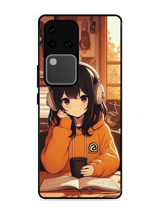 vivo v30 pro 5g Cute Girl listening Music