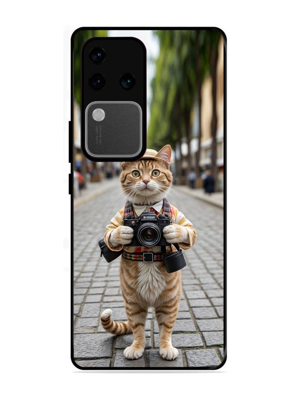 vivo v30 pro 5g Cat as Cameraman