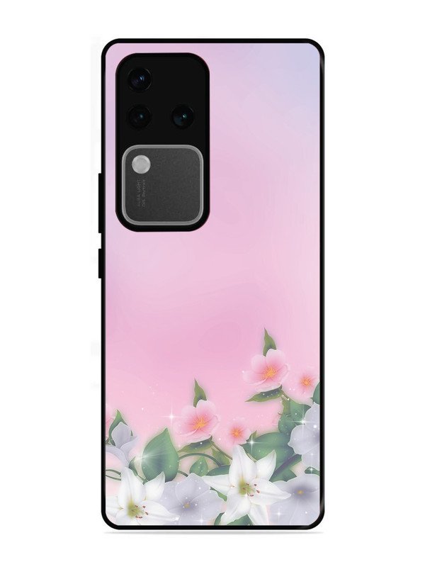 vivo v30 pro 5g Pink Floral Elegance