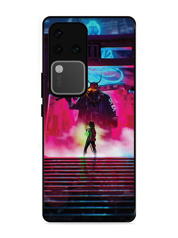 vivo v30 pro 5g Cyberpunk Yokai Monster