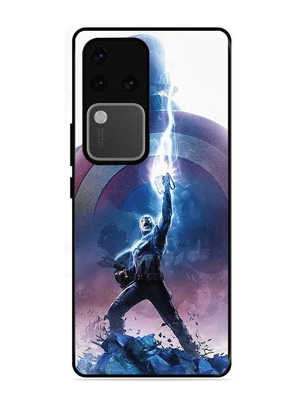 vivo v30 pro 5g captain-america-thor-hammer-lightning