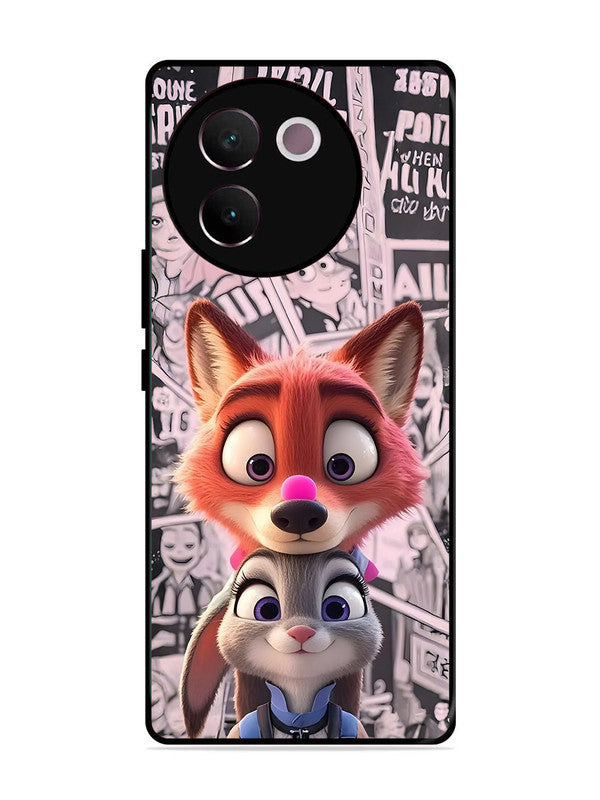Vivo V30E 5G Cute Nick wilde and judy hopps 2