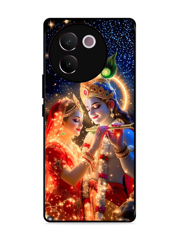 Vivo V30E 5G Radha Krishna posing with flute