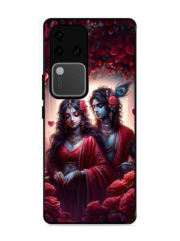 Vivo V30 Pro 5G Couples in Red theme like Radha Krishna
