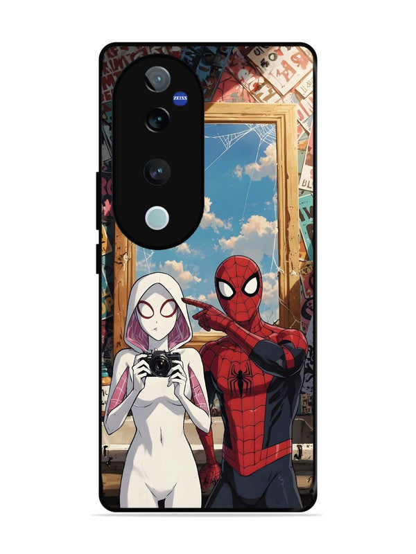 Vivo V40 Spiderman and Spiderwoman